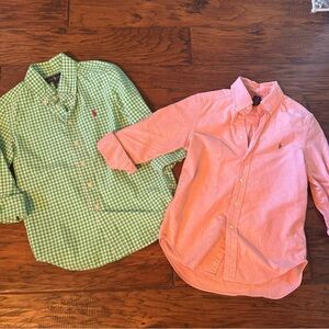 2 Ralph Lauren Button Down Shirts